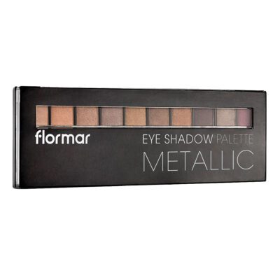 پالت سایه فلورمار متالیک اصل Flormar Metallic Eyeshadow Palette