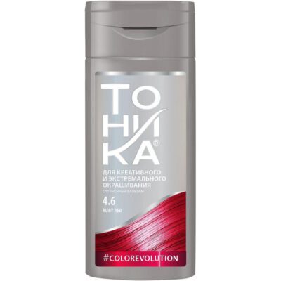 شامپو رنگ تونیکا شماره 4.6 سرخابی TOHNIKA hair color shampoo