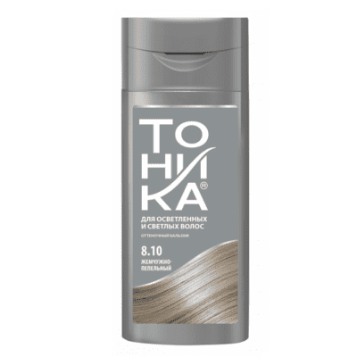 شامپو رنگ تونیکا شماره 8.10 خاکستری Tohnika hair color shampoo
