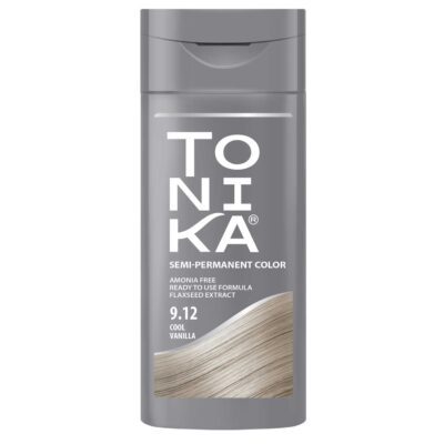 شامپو رنگ تونیکا شماره 9.12 وانیلی TOHNIKA hair color shampoo