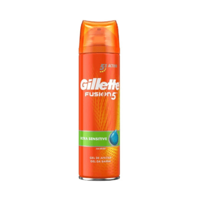 ژل اصلاح ژیلت فیوژن Gillette Fusion 5 Ultra Sensitive Shave Gel