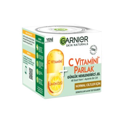 ژل ویتامین سی گارنیر آبرسان و روشن کننده Garnier C Vitamini Parlak