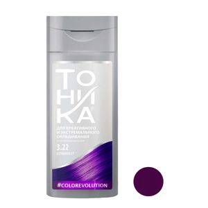 شامپو رنگ تونیکا 3.22 بنفش بادمجانی Tohnika Hair Color Shampoo