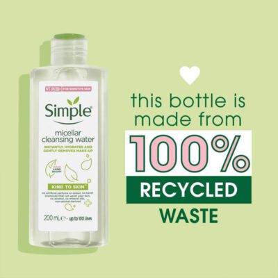میسلار واتر سیمپل Simple Kind to Skin Micellar Cleansing Water