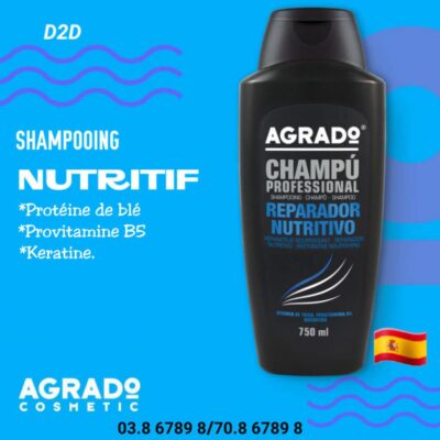 شامپو آگرادو موهای خشک و آسیب دیده Agrado Reparador Nutritivo