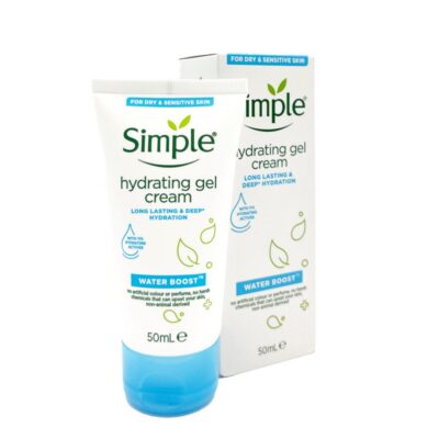 ژل کرم سیمپل آبرسان و مرطوب کننده اصل Simple hydrating gel cream