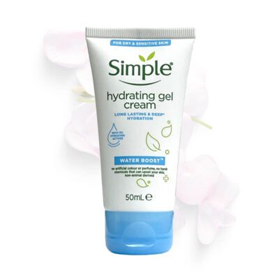 ژل کرم سیمپل آبرسان و مرطوب کننده اصل Simple hydrating gel cream