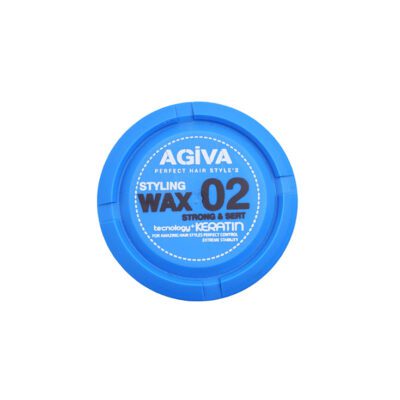 واکس مو آگیوا آبی براق و حالت دهنده حاوی کراتین AGIVA Styling WAX 02