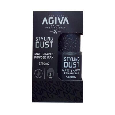 پودر حالت دهنده مو آگیوا مشکی 2 AGIVA Styling Dust Powder Wax Strong