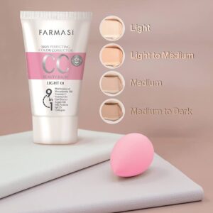 سی سی کرم فارماسی 02 Farmasi CC Cream Light To Medium 02 SPF25