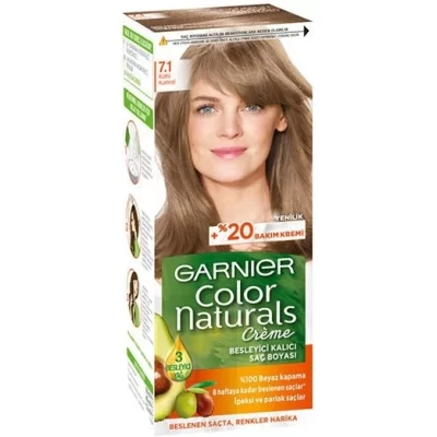 کیت رنگ موی گارنیر شماره 7.1 GARNIER Color naturals creme