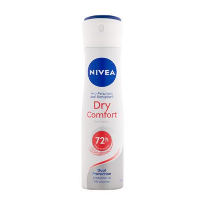اسپری ضد تعریق درای کامفورت نیوا Nivea Dry Comfort Skin friendly