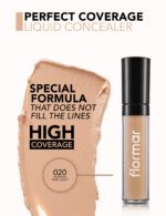 کانسیلر فلورمار پرفکت کاوریج شماره 20 Flormar Perfect coverage concealer