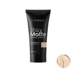 کرم پودر فارماسی استی مات اصل شماره 02 Farmasi Stay Matte Foundation