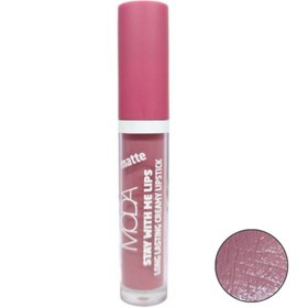 رژ لب مایع مات و مخملی مدا 120 Moda Long lasting creamy lipstick matte